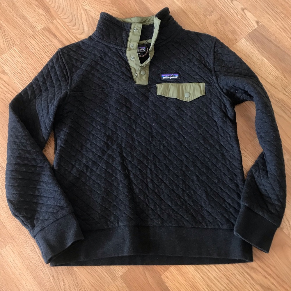 Patagonia quilted snap t